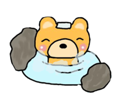 Kumachan of the bear sticker #8262101