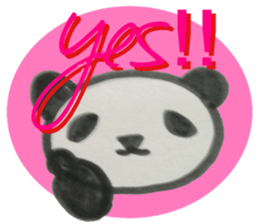 PANDA Stickers 2 sticker #8262200