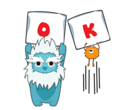 Yeti On The Way sticker #8262844