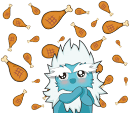 Yeti On The Way sticker #8262847