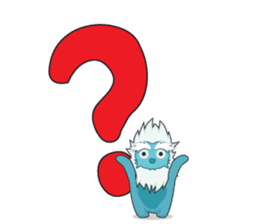 Yeti On The Way sticker #8262850