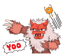 Yeti On The Way sticker #8262852