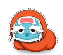 Yeti On The Way sticker #8262863