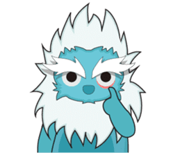 Yeti On The Way sticker #8262864