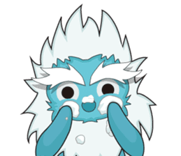 Yeti On The Way sticker #8262872