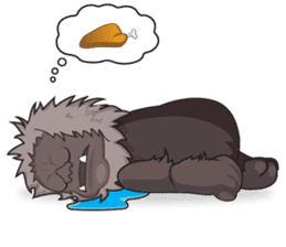 Yeti On The Way sticker #8262874