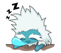 Yeti On The Way sticker #8262876