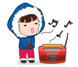 Yeti On The Way sticker #8262877