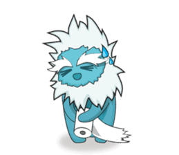 Yeti On The Way sticker #8262881