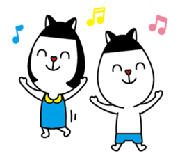 Kuroda & Minmin sticker #8263181