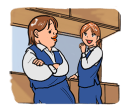 People of the craftsman sticker #8263362