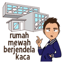 Mari berpantun 2 sticker #8263542