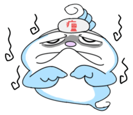 Blue say hi sticker #8263599