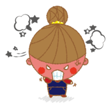 Cute stamp of ke-chan sticker #8263649