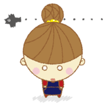 Cute stamp of ke-chan sticker #8263651