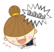 Cute stamp of ke-chan sticker #8263656