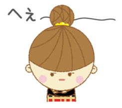 Cute stamp of ke-chan sticker #8263677