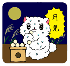 Akemi Shironeko ( autumn and winter) sticker #8264051