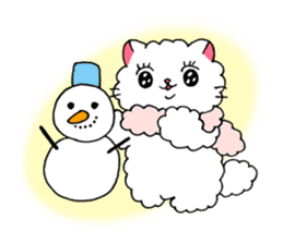 Akemi Shironeko ( autumn and winter) sticker #8264072
