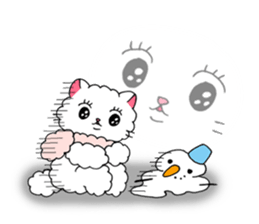 Akemi Shironeko ( autumn and winter) sticker #8264073