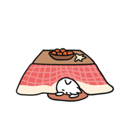 Lot sleep cat sticker #8264204