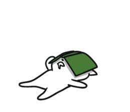 Lot sleep cat sticker #8264205