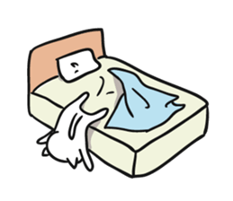 Lot sleep cat sticker #8264220