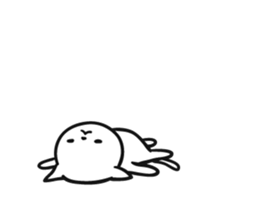 Lot sleep cat sticker #8264228