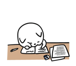 Lot sleep cat sticker #8264236