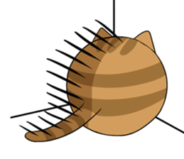 maru neko sticker #8264623