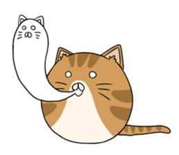 maru neko sticker #8264626