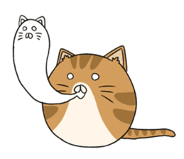 maru neko sticker #8264626