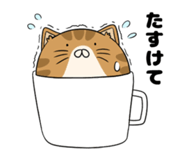 maru neko sticker #8264638