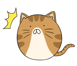 maru neko sticker #8264643