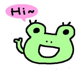 UGLY FROG sticker #8264724