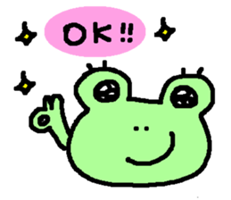 UGLY FROG sticker #8264726