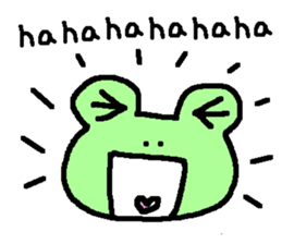 UGLY FROG sticker #8264727
