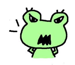 UGLY FROG sticker #8264728