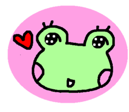 UGLY FROG sticker #8264729