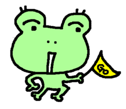 UGLY FROG sticker #8264735