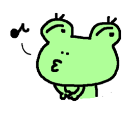 UGLY FROG sticker #8264736