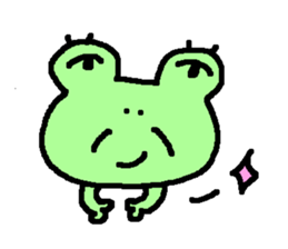UGLY FROG sticker #8264740