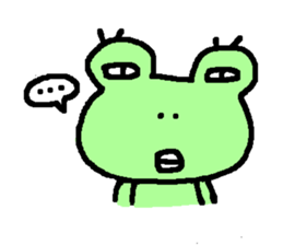 UGLY FROG sticker #8264742