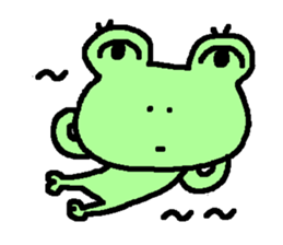 UGLY FROG sticker #8264744