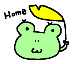 UGLY FROG sticker #8264745