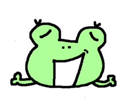 UGLY FROG sticker #8264747