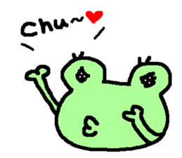 UGLY FROG sticker #8264748