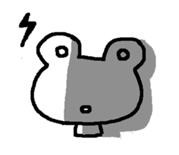 UGLY FROG sticker #8264749