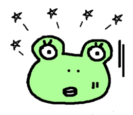UGLY FROG sticker #8264752