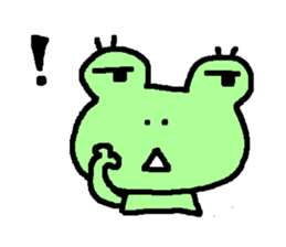 UGLY FROG sticker #8264757